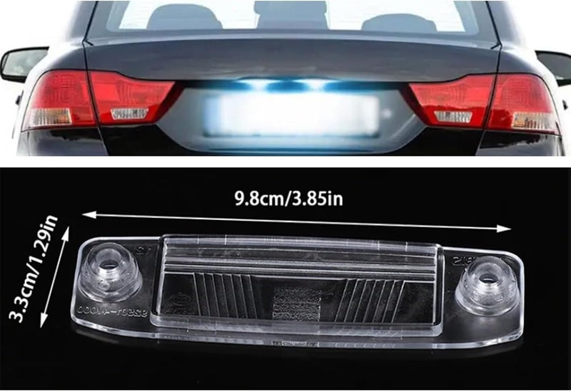 VOGOOPOI 2Pcs 92510-2P000, 925102P000 Rear License Plate Light cover Fits For Kia Sorento 2011-2013 - Image 2